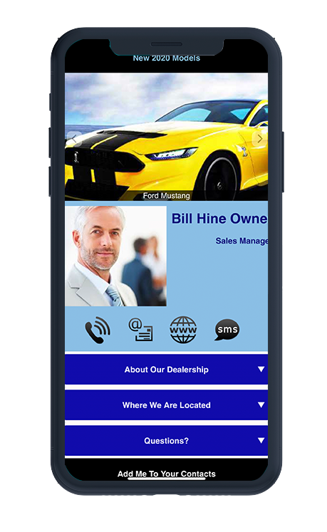 Digital Business Card App Phoenix AZ